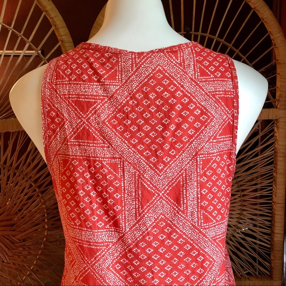 THE NORTH FACE Barilles Button Tank Top Orange Med - Picture 9 of 15